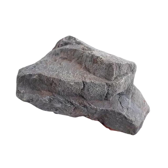 DOLITY Pierre de Simulation en Mousse de Paysage Artificielle pour Parcs Rues Commerciales Gris 33x23x23 cm