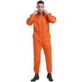 thumbnail image 1 of Runhomal Men's Work Overalls Mechanic Uniform Workshop Auto Workwear Coverall Jumpsuit Orange XXL/180, 1 of 1