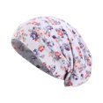 thumbnail image 2 of Babysbule Chapeaux pour Femmes Hiver Dames Mode Extensible Doux Capuchon en Satin avec Doublure Grand, 2 of 2