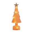 thumbnail image 2 of Lksixu Crystal Christmas Tree, Christmas Decorations 5.9" Pre-lit Tabletop Christmas Tree Figurine with LED Lights, Battery Operated Glowing Xmas Tree Night Lamp Table Centerpiece for Holiday Party, 2 of 7