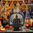 thumbnail image 4 of WHEANG Halloween Decorations Indoor Glass Globe 6.3" Battery Operated LED Lights With Bat Pattern Black Halloween Decor For Table Home, 4 of 4