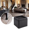 thumbnail image 4 of Samfox Pied de Meuble, 4 Pcs Pieds Carrés Empilables Durables pour Surélevés de Lit, Pieds de Meuble Anti-Humidité, 4 of 7