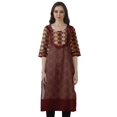 thumbnail image 1 of Moomaya Kurti de Designer Bollywood pour Femmes, Kurta Tunique Imprimée Longueur Genou, 1 of 6
