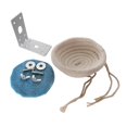 thumbnail image 3 of GROWTH TANK Parrot Nest Cage House Hatching Small Bird Cage Nest Hemp Rope Weave Bird Cage diameter 10cm, 3 of 9