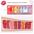 thumbnail image 2 of 8 Colors Mini Candy Matte Lipstick Set Waterproof Nonstick Cup Lipstick Matte Velvet Cute Capsule Lipstick Makeup Gift Set (red), 2 of 8
