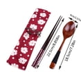 thumbnail image 3 of Yhmxh Kitchen Gadgets Kitchen Utensils Home and Kitchen Wooden Chopsticks,Spoons,Portable Set,Wooden Couple Tableware Tableware Chopsticks, 3 of 5