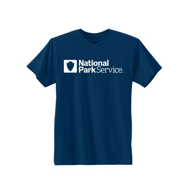 Hanes T-Shirt Graphique pour Hommes, P, Service du Parc National/marine