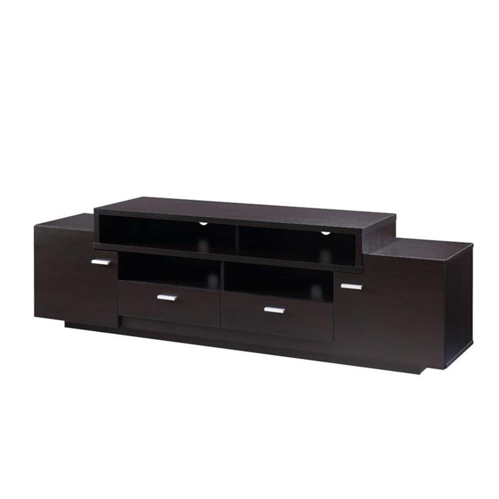 Kingfisher Lane 72" TV Stand in Cappuccino