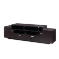 thumbnail image 1 of Kingfisher Lane 72" TV Stand in Cappuccino, 1 of 5