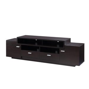Kingfisher Lane 72" TV Stand in Cappuccino