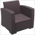 thumbnail image 1 of Siesta ISP831-BR Monaco Fauteuil Club de Patio en Résine Brun avec Coussin, 1 of 18