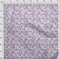 thumbnail image 4 of oneOone Tissu en Velours Violet Floral Rétro pour Robe Tissu Imprimé au Mètre 58 Pouces de Large, 4 of 5