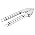 thumbnail image 2 of Oleegame 1PC Stainless Steel Manual Garlic Masher Household Garlic Puree Garlic Rammer Multifunctional Garlic Press Tool Silver, 2 of 5