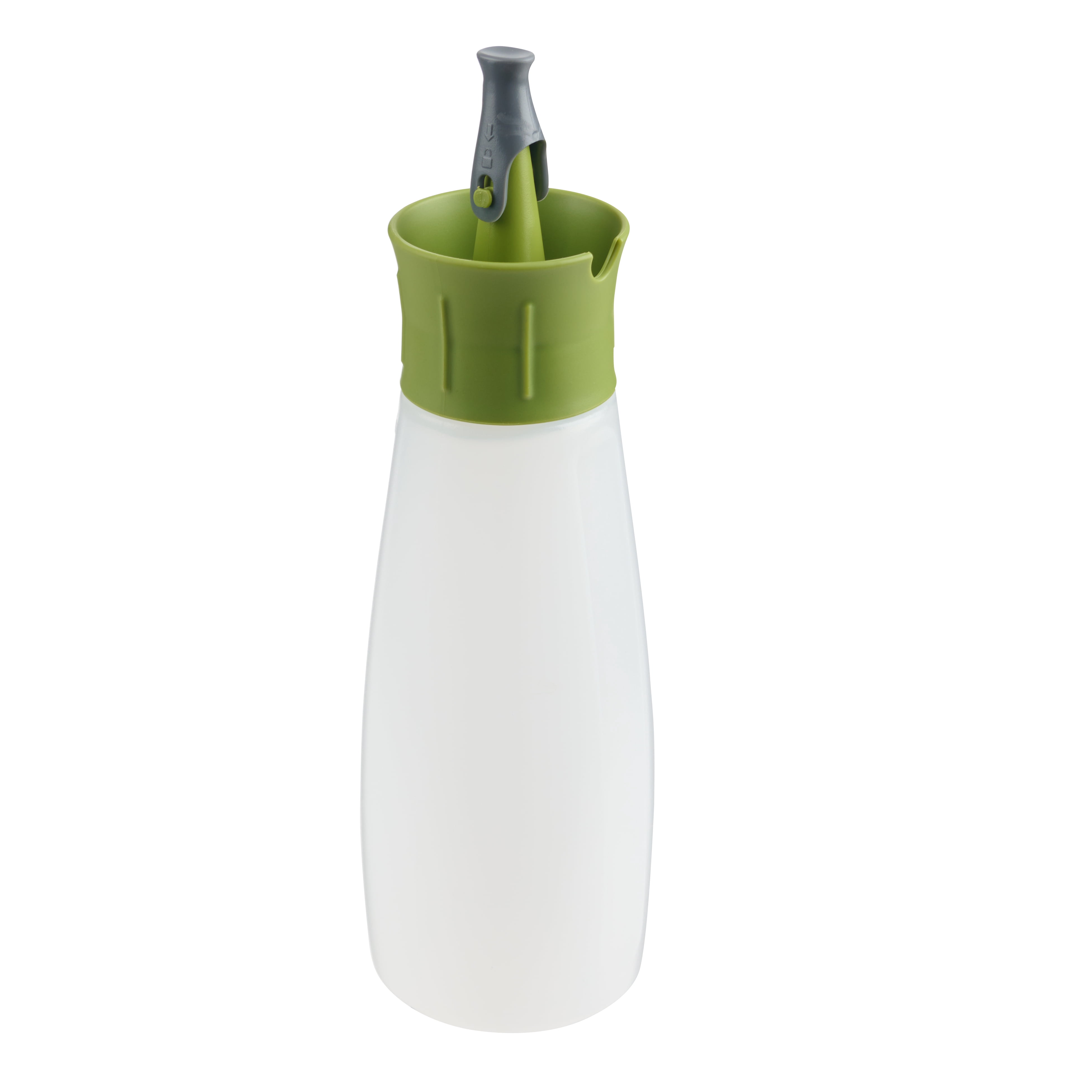 Trudeau Bouteille D'Huile à Presser 340ML, Bouteille en Plastique Flexible Facile à Nettoyer, Résiste au Lave-Vaisselle