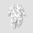 thumbnail image 1 of PatPat Baby Boy Childlike Panda Button Long Sleeves Jumpsuit, 1 of 2