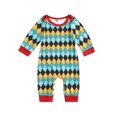thumbnail image 1 of Christmas Parent-child Long Sleeve Printing Nightwear Set/ Romper, 1 of 9