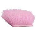 thumbnail image 1 of HLONK 1 Yard Dyed Ostrich Feather Fringe Trim Ribbon Embellishment Cream, 1 of 8