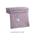 thumbnail image 3 of Cooling Flannel Blanket for Napping and Lounging - Lightweight Polyester Throw for Summer Comfort in Multiple Colors, 3 of 8