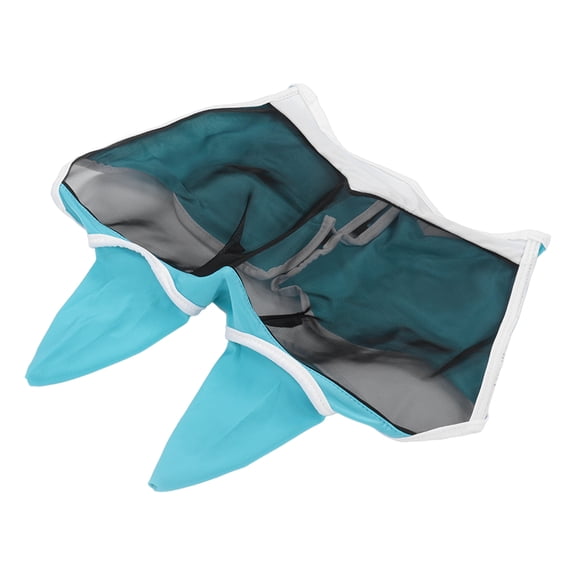 Horse Fly , Easy To Wear Fly  Horse Comfortable Breathable  For Horse Hook And Loop, Large Blue