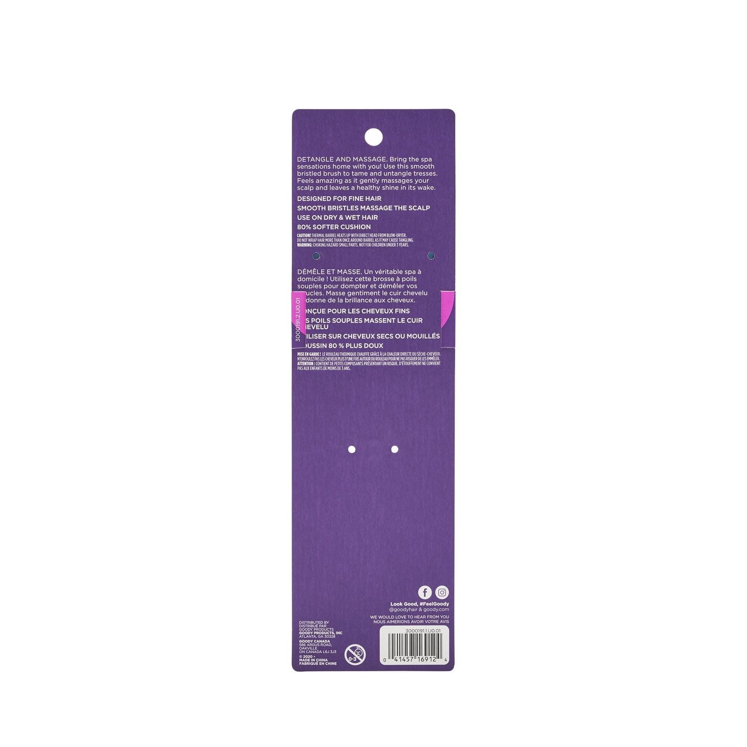 Brosse ovale Goody Spa - 1Ct
