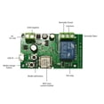 thumbnail image 3 of eWeLink DC5V 24V 32V Wifi Switch Wireless Relay Module Smart Home Automation Modules Phone APP Remote Control Timer Switch Home Voice Control for Access Control System Inching/Self-Locking, 3 of 7