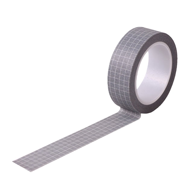 Nomeni Grid Paper Tape Decorative Stickers Grid Material Tape For School Supplies Border Box Decoration
