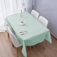 thumbnail image 1 of Lefu PVC Waterproof And Scald-proof Disposable Plastic Plaid Tablecloth, 1 of 8