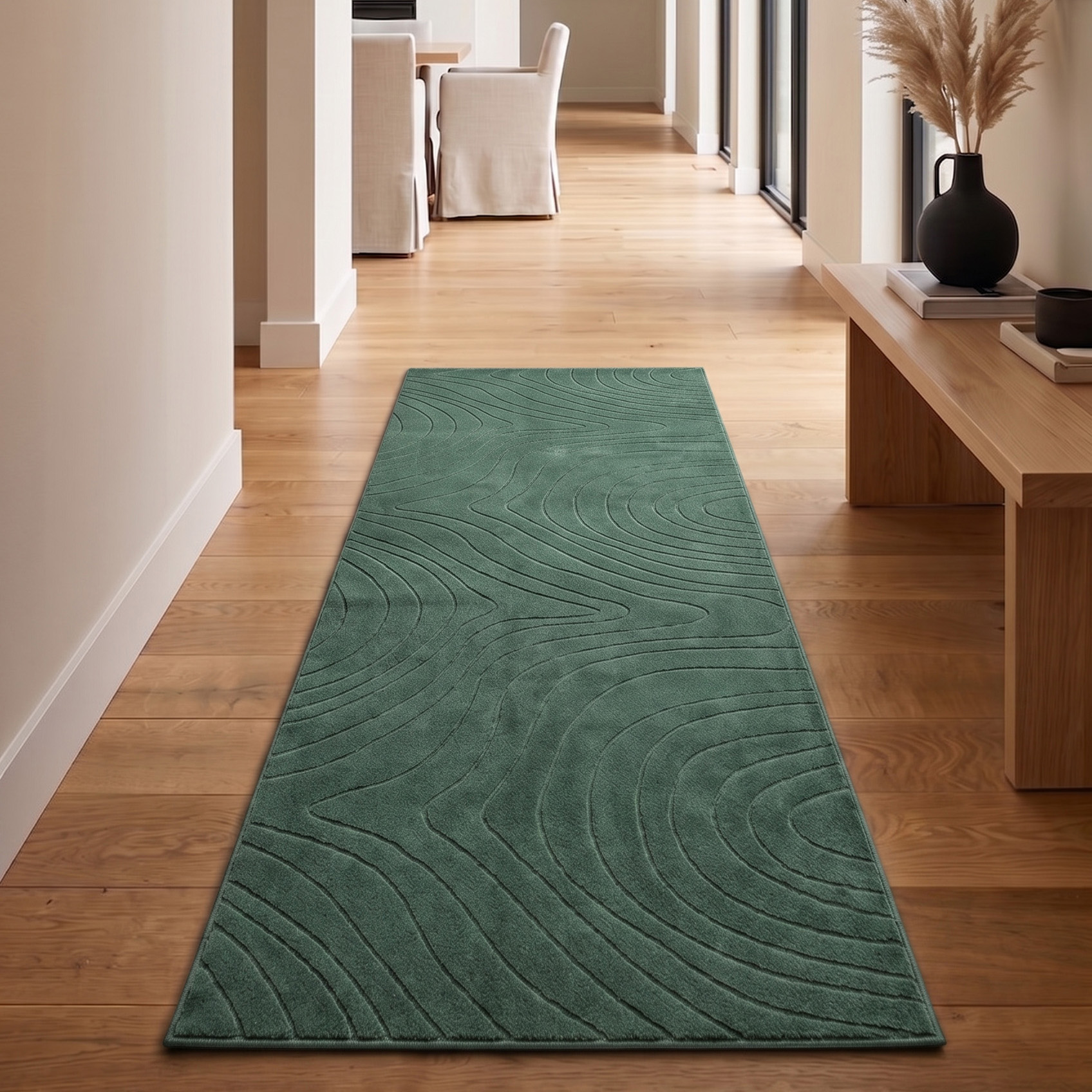 ECARPET Somos Machine Washable Contemporary/Modern Area Rug for Living Room, Bedroom, Dining Entrance, Hallway and More