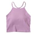 thumbnail image 1 of Tauxra Hauts pour Femmes, Chemise Sans Manches à Col Rond, Haut d'Été Décontracté Confortable avec Coupe Régulière pour Usage Quotidien, Léger et Respirant, Entretien Facile, 1 of 8
