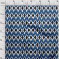 thumbnail image 2 of oneOone Georgette Viscose Fabric Geometric Ikat Print Fabric By Yard 42 Inch Wide, 2 of 4