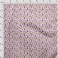 thumbnail image 4 of oneOone Velvet Light Pink Fabric Cactus Craft Projects Decor Fabric Printed By The Yard 58 Inch Wide, 4 of 5