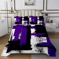 thumbnail image 1 of Erosebridal Abstract Splatter Ink Coverlet Set Twin,Modern Geometric Geometry Bedding Set,Modern Abstract Art Bedspread Sets Twin Size,Ultra Soft Room Decor,2pcs, 1 of 6