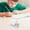 Blanc, variante sur Mini Perforatrice Manuelle Multifonctionnelle Portable Sans Outils Reliure en Papier