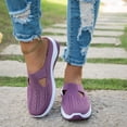 thumbnail image 4 of Willtoo Orthopedic Dress Shoes for Women Arch Support Work Shoes Breathable Slip on Non Slip Work Shoes Mesh Stretch Comfortable 2026 New Orthopedic Shoes, 4 of 5