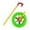 Green, variant on TIELUTT Learning Rotating Push Rod Cart for Boy Girl and Ride Guard Long for the Ride Scoot Ride Your Ride Ride Push Car
