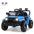 thumbnail image 1 of Costway 12V Kids Ride on Truck Car Battery Powered Electric Vehicle with Remote Control Blue, 1 of 10