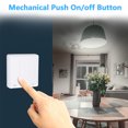 thumbnail image 3 of 3 Gang ZigBee Scene Switch Wireless Wall Switch 3 Buttons Smart Switch Panel Voice APP Remote Control Timing Countdown Function, 3 of 8