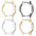 thumbnail image 1 of CNKOO 4pcs Sparkling Rhinestone Watch Cases for Samsung Galaxy Watch 4/5/6/7  40mm & 44mm - Hard PC Material  Scratch-Resistant  Easy Installation  Stylish Accessory for Women and Girls, 1 of 7