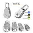 thumbnail image 5 of jinwen 1x M15 Single Wheel Swivel Rigging Pulley Block Mountain Climbing New, 5 of 5