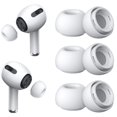 thumbnail image 1 of [3 Pairs] Replacement Ear Tips for Airpods Pro with Noise Reduction Hole, Silicone Ear Tips for Airpods Pro with Portable Storage Box and Fit in The Charging Case (Medium, White), 1 of 5