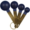 thumbnail image 2 of Wilton Kitchen Utensils Mix and Measure Set Navy Blue and Gold, 10 Pieces, 2 of 5