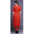 thumbnail image 4 of Bimba Robes Tuniques Droites pour Femmes Kurta d'Été Imprimée, 4 of 6