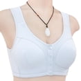 thumbnail image 5 of XZNGL Comfortable Wireless Bra for Women with Breathable Cotton Blend Fabric,Full Coverage,Smooth Seam Design, 5 of 5