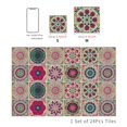 thumbnail image 2 of Lucoss 24pcs 6" Peel and Stick Vinyl Backsplash Tiles Stickers Tile Paint Removable Waterproof Self-Adhesive Decals Vinyl Home Kitchen Bathroom Spring Easter Decoration, 2 of 8