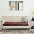 thumbnail image 4 of Cagogo under $5 Full Coverage Sofa Cover, Full Coverage Sofa Slipcover, Cat Scratch Resistant Sofa Cover, Stretchable Furniture Protector, Reversible Couch Cover, Living Room Sofa Protector, 4 of 8
