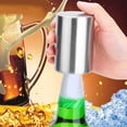 thumbnail image 2 of UPGRATOR Bottle Opener 1Pack Silver Ergonomic Shape for Automatic Bottle Opening in Home and Restaurant, 2 of 6
