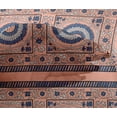 thumbnail image 4 of oneOone Viscose Chiffon Fabric Leaves & Floral Block Decor Fabric Printed BTY 42 Inch Wide, 4 of 4