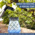 thumbnail image 4 of EVERSPROUT Utility Hook | Installing and Hanging String Lights, Bird feeders, Reaching High Places | Lightweight, Fits on 3/4 inch Acme Thread Pole Tips (Hook Only, No Pole), 4 of 5