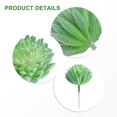 thumbnail image 3 of Artifical Plastic Succulent Plant Echeveria Flower Home Office Decor, 3 of 9