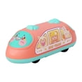thumbnail image 1 of Childrens Train Toy Double Pull High Speed Rail Model Simulation Pink Plastic 5.3 X 1.9 X 1.9 Inches For Boys Girls Activity Pink, 1 of 7